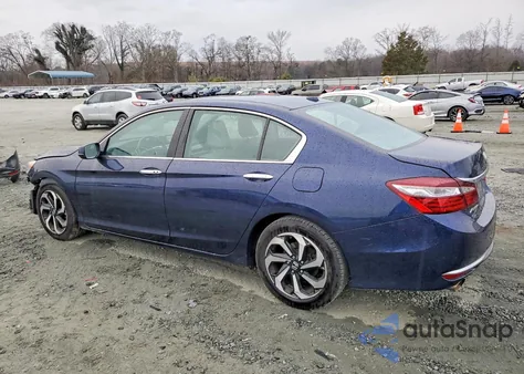 2017 Honda Accord Exl z USA, uszkodzony, nr VIN 1HGCR3F86HA015529
